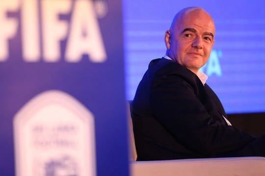 Steht wegen seines WM-Vorschlags in Kritik: FIFA-Präsident Gianni Infantino.