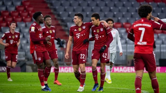 Der FC Bayern München setzte sich nach Rückstand noch gegen den FSV Mainz 05 durch. Der FC Bayern München setzte sich nach Rückstand noch gegen den FSV Mainz 05 durch.