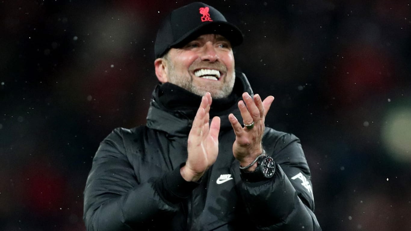 Jürgen Klopp: Der Liverpool-Trainer konnte gegen Aston Villa einen knappen 1:0-Sieg bejubeln.