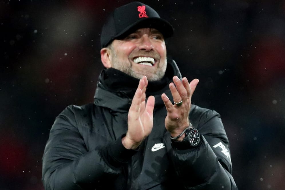 Jürgen Klopp: Der Liverpool-Trainer konnte gegen Aston Villa einen knappen 1:0-Sieg bejubeln.