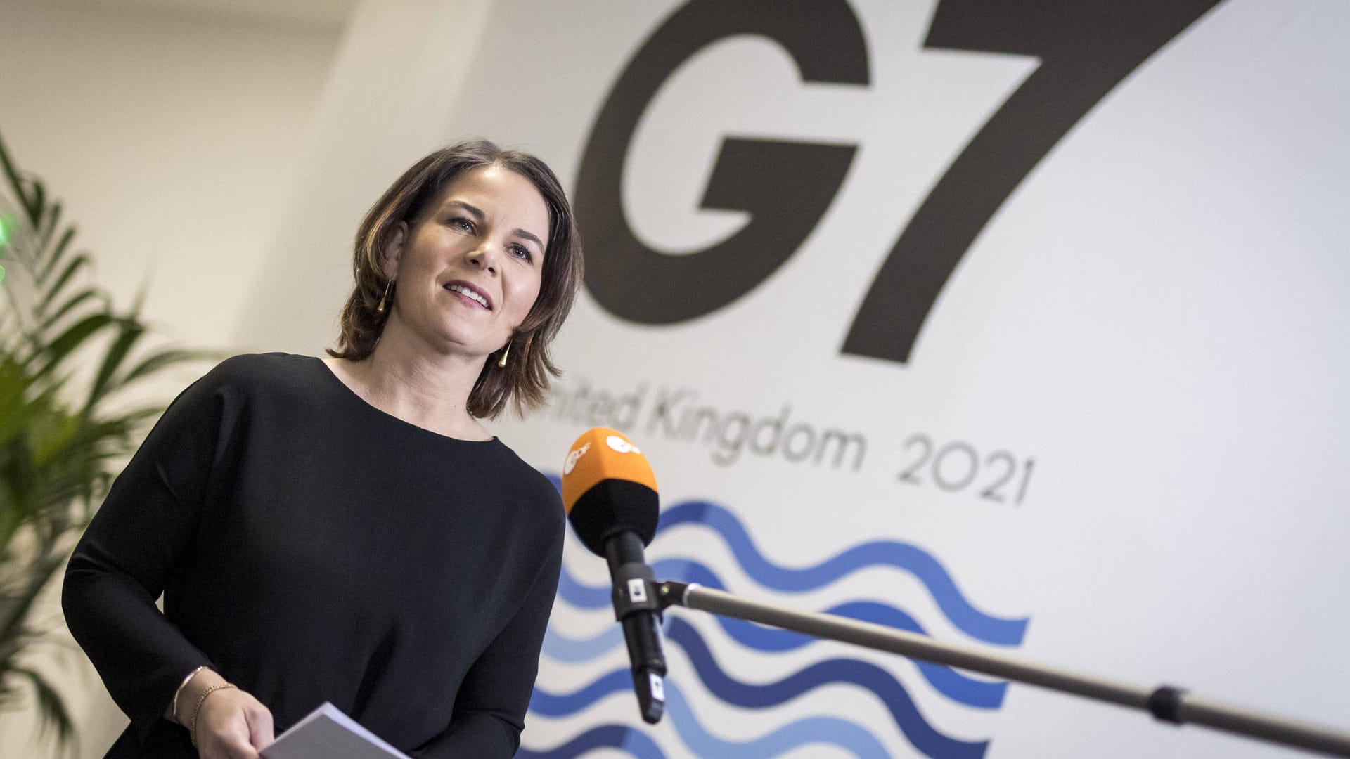 Bundesaußenministerin Annalena Baerbock: Die Außenminister der G7-Staaten haben in Liverpool beraten.