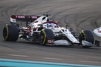 Kurz vor dem Aus: Kimi Räikkönen in seinem letzten Formel-1-Rennen in Abu Dhabi.