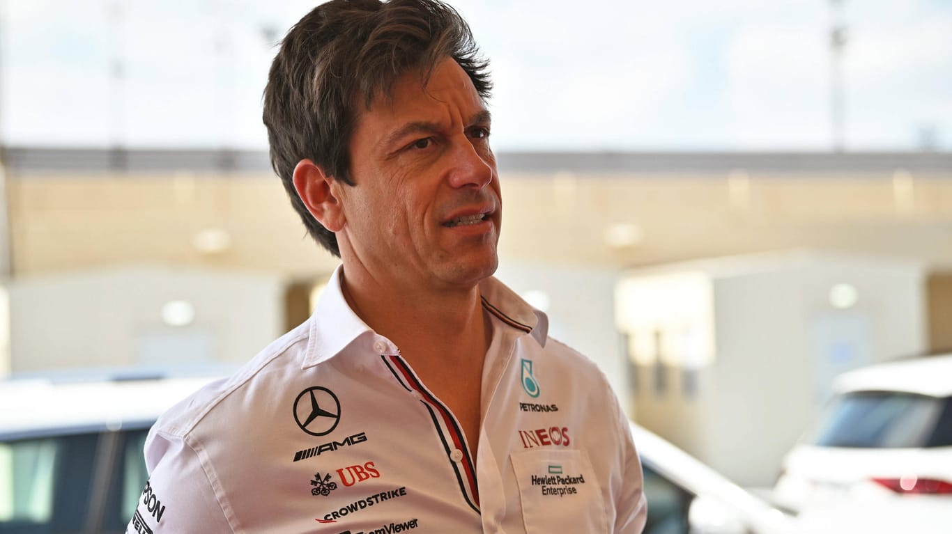 Verzweifelte im Saisonfinale: Mercedes-Teamchef Toto Wolff.