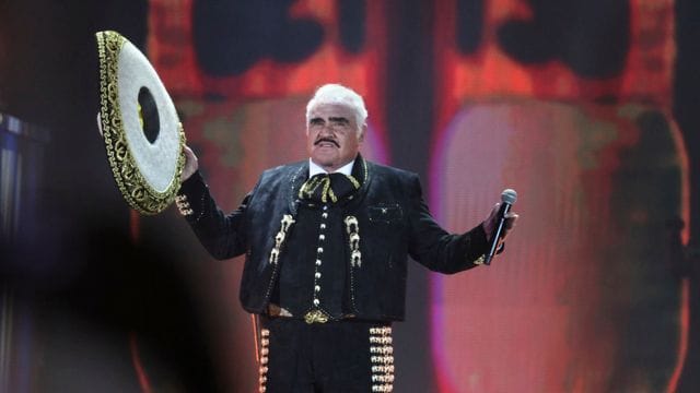 Vicente Fernández, Ranchera-Sänger aus Mexiko.