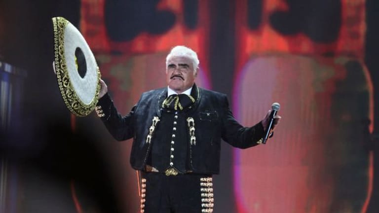 Vicente Fernández, Ranchera-Sänger aus Mexiko.