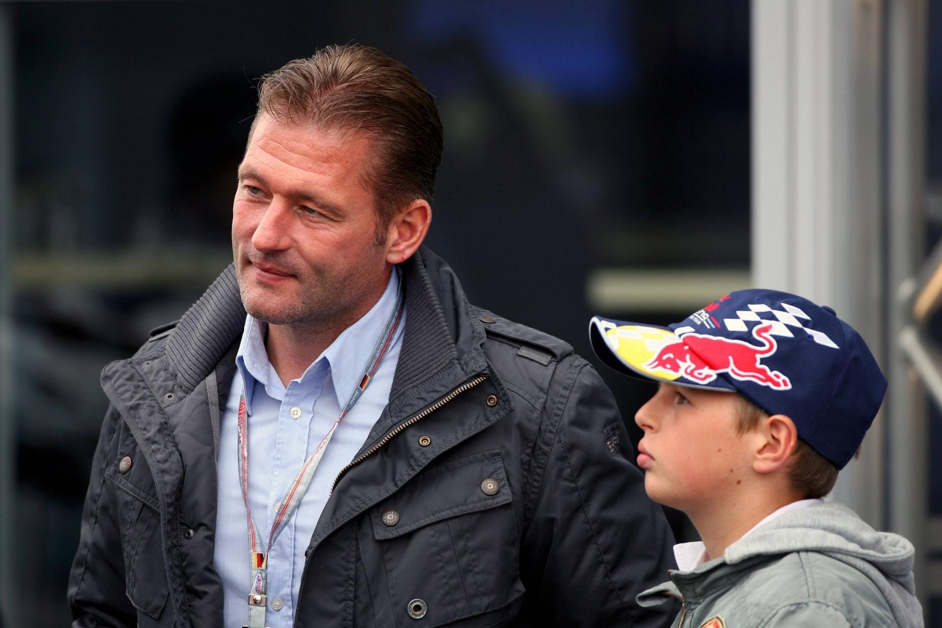 Jos Verstappen (NED) Ex-F1 Driver with his son Max Verstappen (NED) Karter. Formula One World Championship, WM, Weltmei