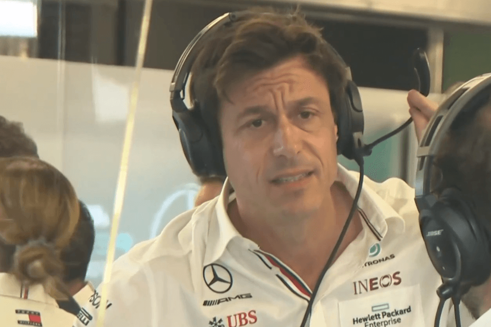 Toto Wolff: Der Mercedes-Motorsportchef verzweifelte in den letzten Sekunden des Rennens von Abu Dhabi.