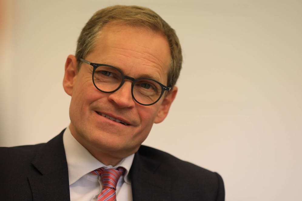 Berlins ehemaliger Bürgermeister Michael Müller (Archivbild): Am 21. Dezember wurde der SPD-Politiker von seiner Parteikollegin Franziska Giffey als Stadtspitze abgelöst.