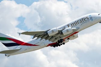 A380 der Airline Emirates