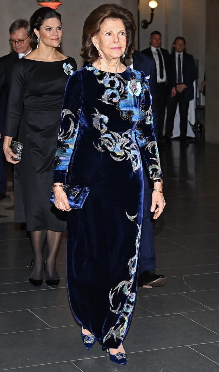 Königin Silvia zog bei der Nobelpreis-Verleihung die Blicke auf sich.
