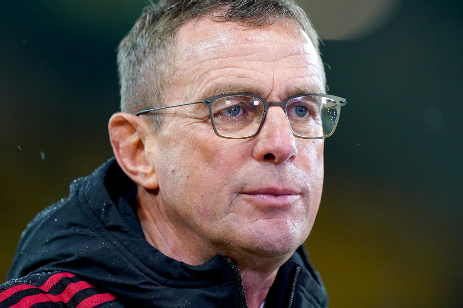 Ralf Rangnick: Uniteds Interimstrainer wird am Dienstagabend auf der Couch sitzen können.