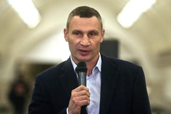 Vitali Klitschko: Der ehemalige Boxer warnt vor einer russischen Invasion in der Ukraine.