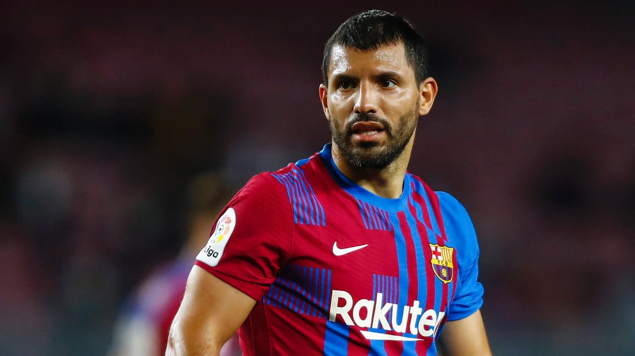 Sergio Agüero: Der Stürmer hat seine Karriereende verkündet.