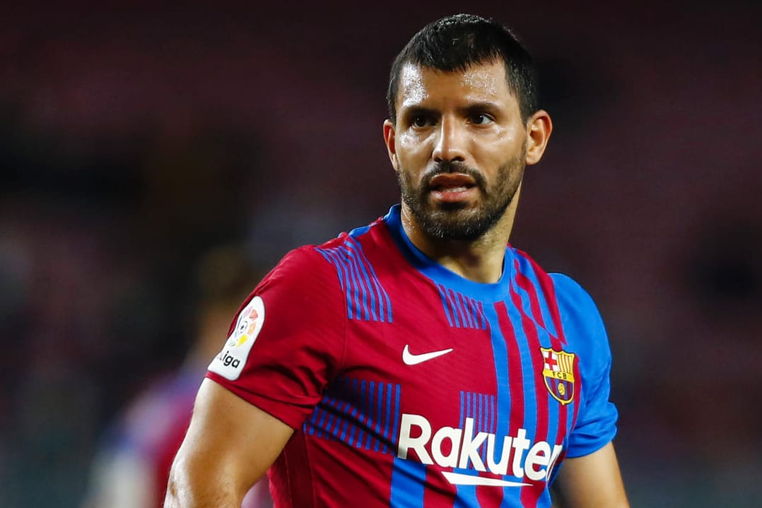 Sergio Agüero: Der Stürmer hat seine Karriereende verkündet.