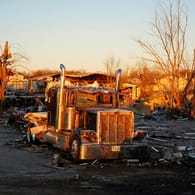 Mayfield, Kentucky: Nach einer Tornadoserie in den USA gleichen einige Städte in dem Bundesstaat einer Trümmerwüste.