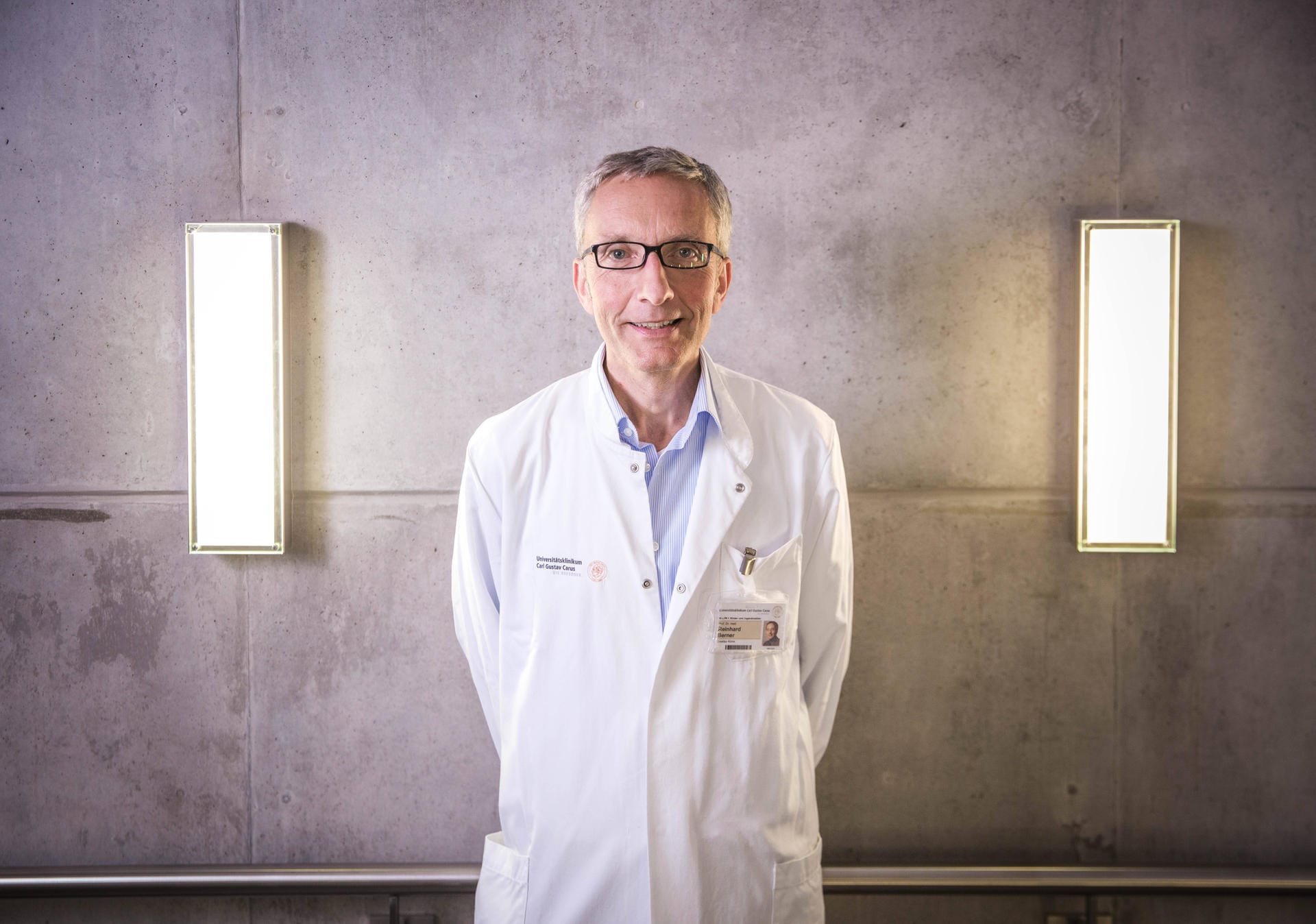 Reinhard Berner: Der Direktor der Kinderklinik an der Uniklinik Dresden ist ein ausgewiesener Experte für Infektionskrankheiten von Kindern.