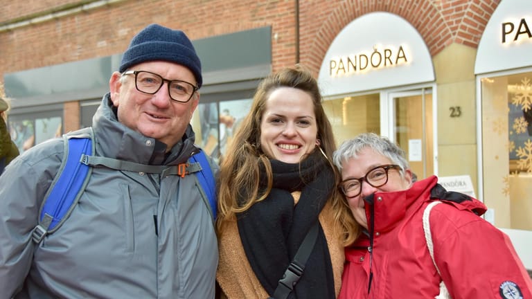 Harald Kolb, Kimi Ziegler und Petra Kolb: "Einfach glücklich sein, ein zufriedenes Leben führen."