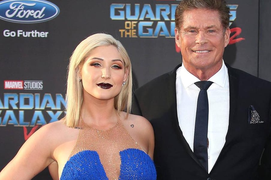 Taylor-Ann mit Papa David Hasselhoff: Bald führt der "Baywatch"-Star seine Tochter zum Traualtar.