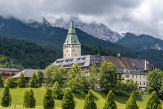 Schloss Elmau: Bereits während der letzten deutschen G7-Präsidentschaft im Jahr 2015 hatte die Regierung den Gipfel in Bayern abgehalten.