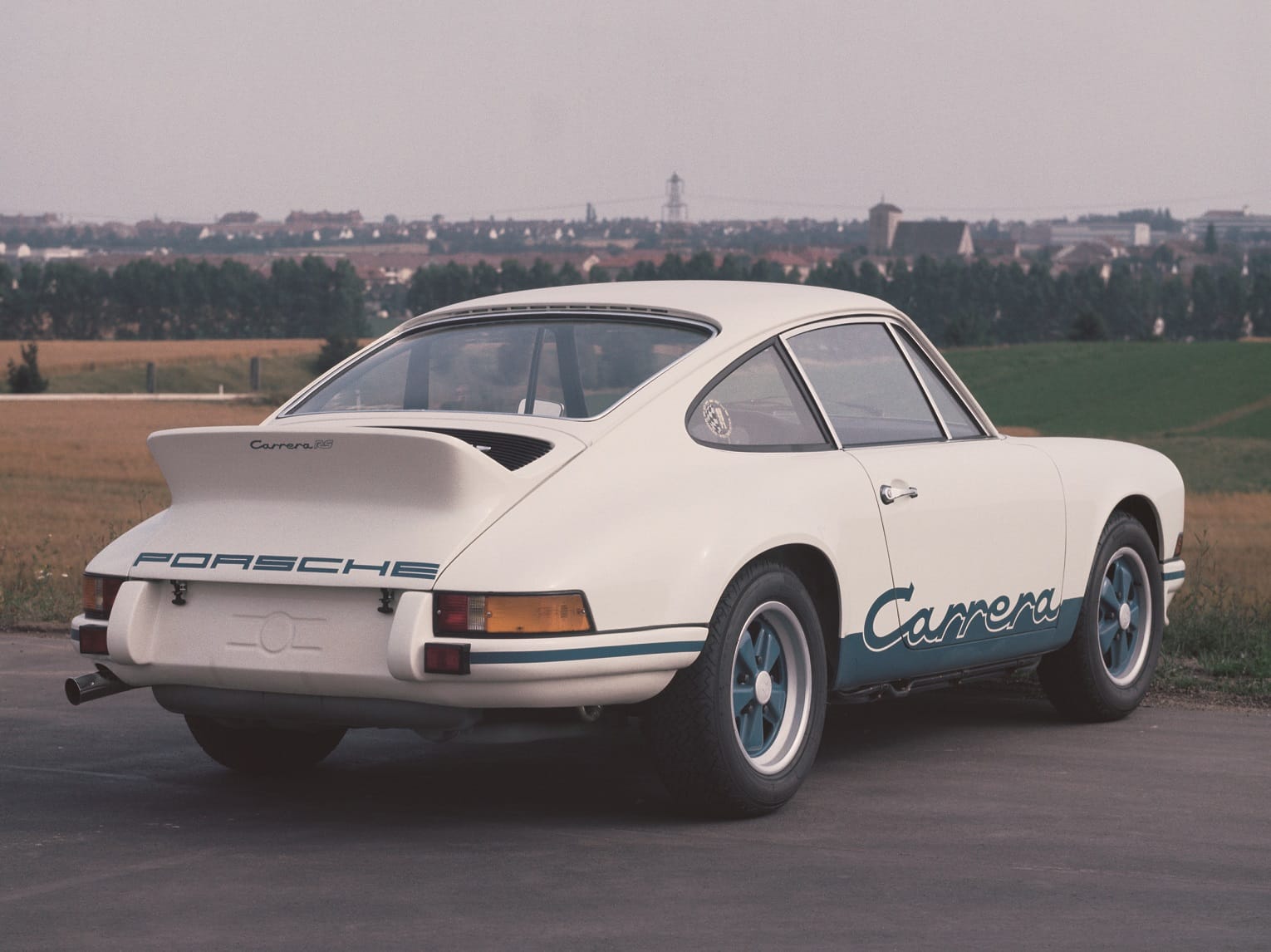 Porsche 911 Carrera RS: 1972 bewarb ihn der Autobauer mit dem Slogan "Deutschlands schnellstes Auto".
