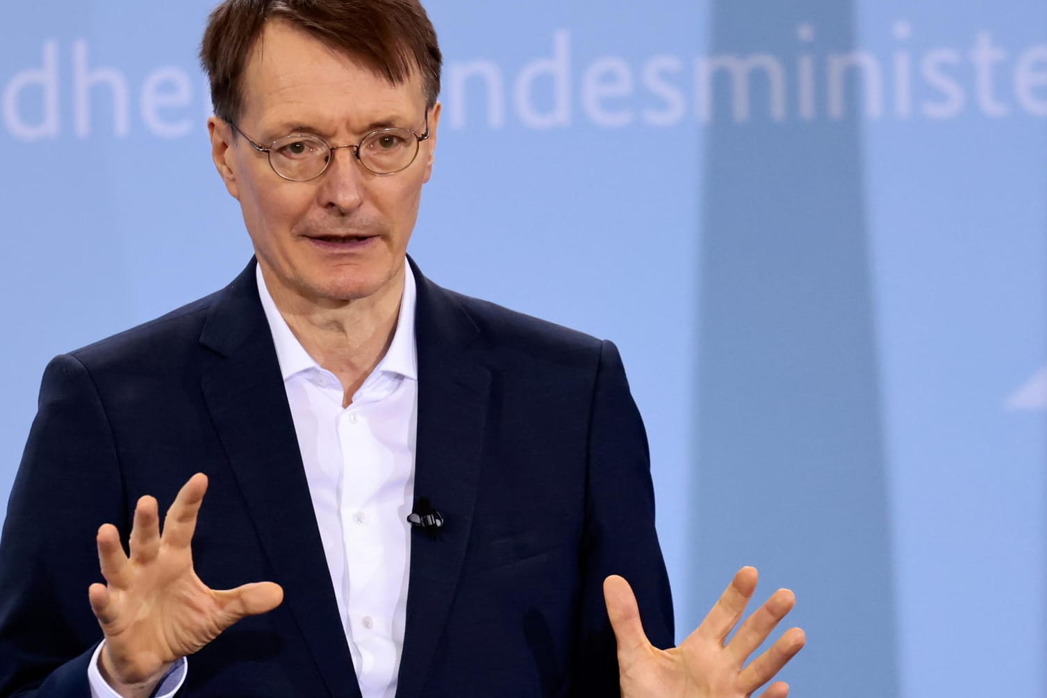 Gesundheitsminister Karl Lauterbach (SPD): "Das hat viele überrascht – mich auch".