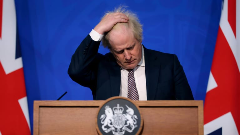Boris Johnson: Der Premierminister von Großbritannien verliert den Rückhalt seiner eigenen Partei.