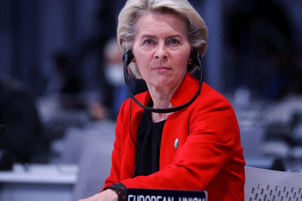 EU-Kommissionschefin Ursula von der Leyen: Sie spricht Klartext Richtung Wladimir Putin.
