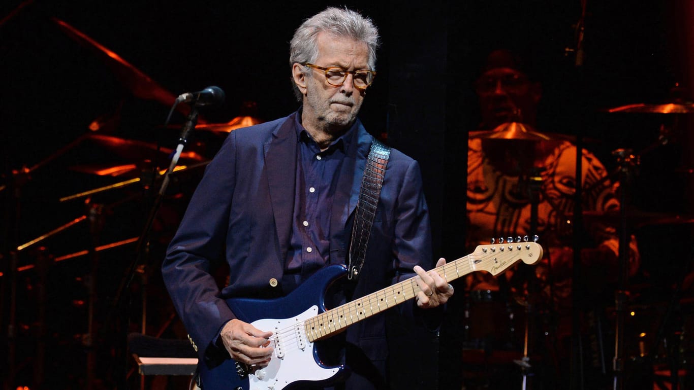 Eric Clapton (Archivbild): Der 76-Jährige setzte sich vor Gericht in Düsseldorf durch.