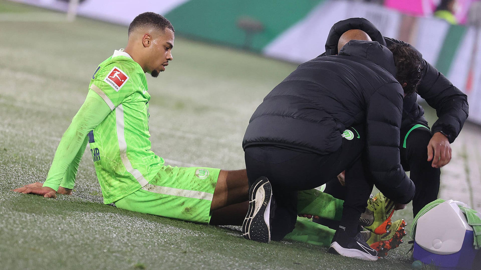 Wird dem VfL über mehrere Wochen nicht zur Verfügung stehen: Stürmer Lukas Nmecha. Wird dem VfL über mehrere Wochen nicht zur Verfügung stehen: Stürmer Lukas Nmecha.