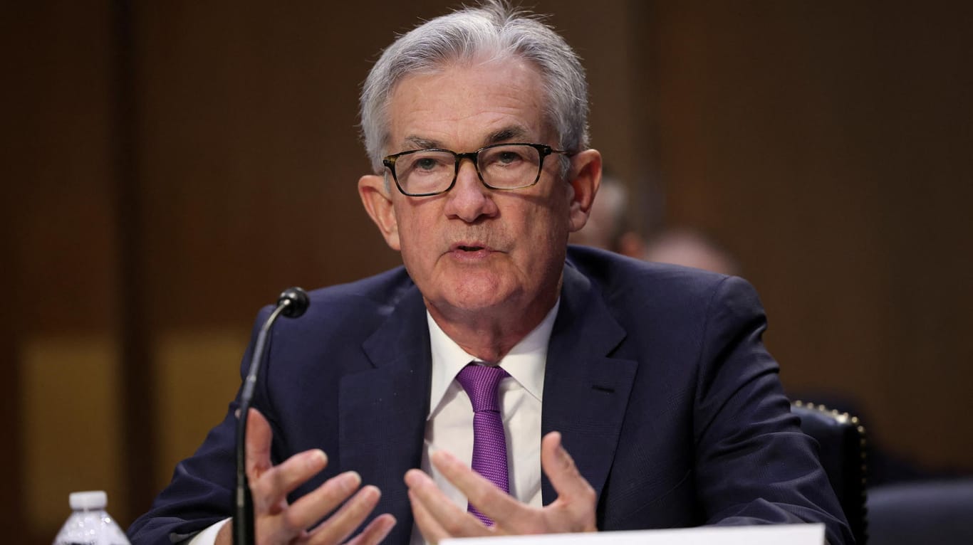 Fed-Chef Jerome Powell: Die US-Notenbank hat Zinserhöhungen für nächstes Jahr angekündigt.