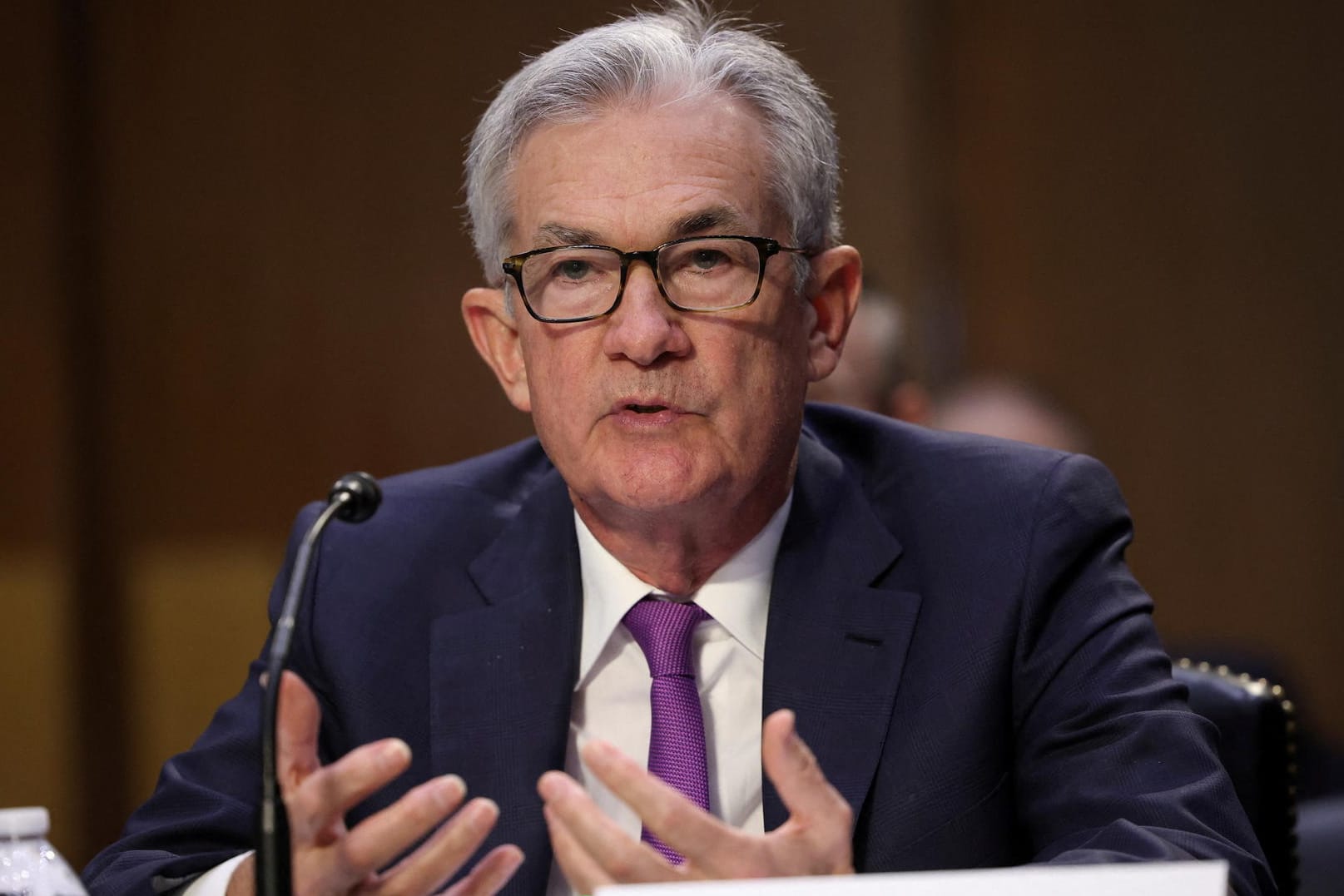 Fed-Chef Jerome Powell: Die US-Notenbank hat Zinserhöhungen für nächstes Jahr angekündigt. Fed-Chef Jerome Powell: Die US-Notenbank hat Zinserhöhungen für nächstes Jahr angekündigt.