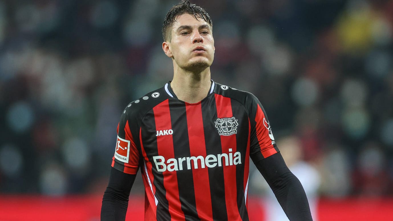 Patrik Schick: Der Tscheche traf doppelt, durfte aber trotzdem keinen Sieg feiern. Patrik Schick: Der Tscheche traf doppelt, durfte aber trotzdem keinen Sieg feiern.
