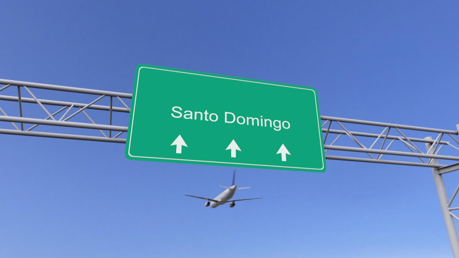 Ein Flugzeug über dem Flughafen Santo Domingo (Symbolbild): Bei einem Flugzeugunglück kamen neun Menschen ums Leben. Ein Flugzeug über dem Flughafen Santo Domingo (Symbolbild): Bei einem Flugzeugunglück kamen neun Menschen ums Leben.