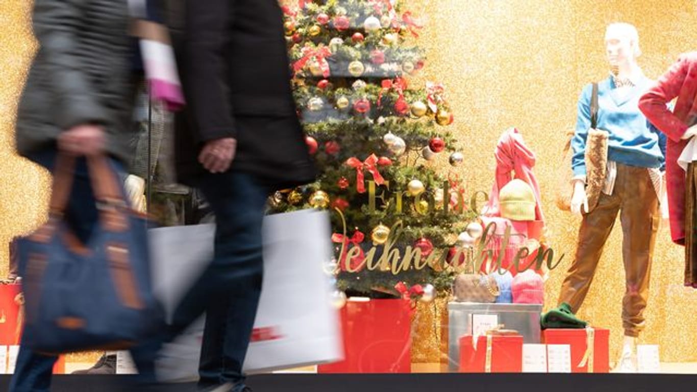 Weihnachtsgeschäft in Sachsen