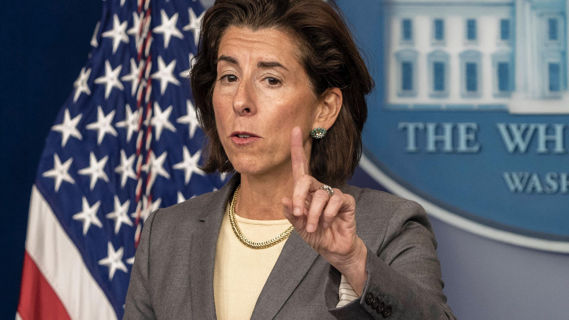 US-Handelsministerin Gina Raimondo: "China nutzt Technologien, um Angehörige ethnischer und religiöser Minderheiten zu unterdrücken".