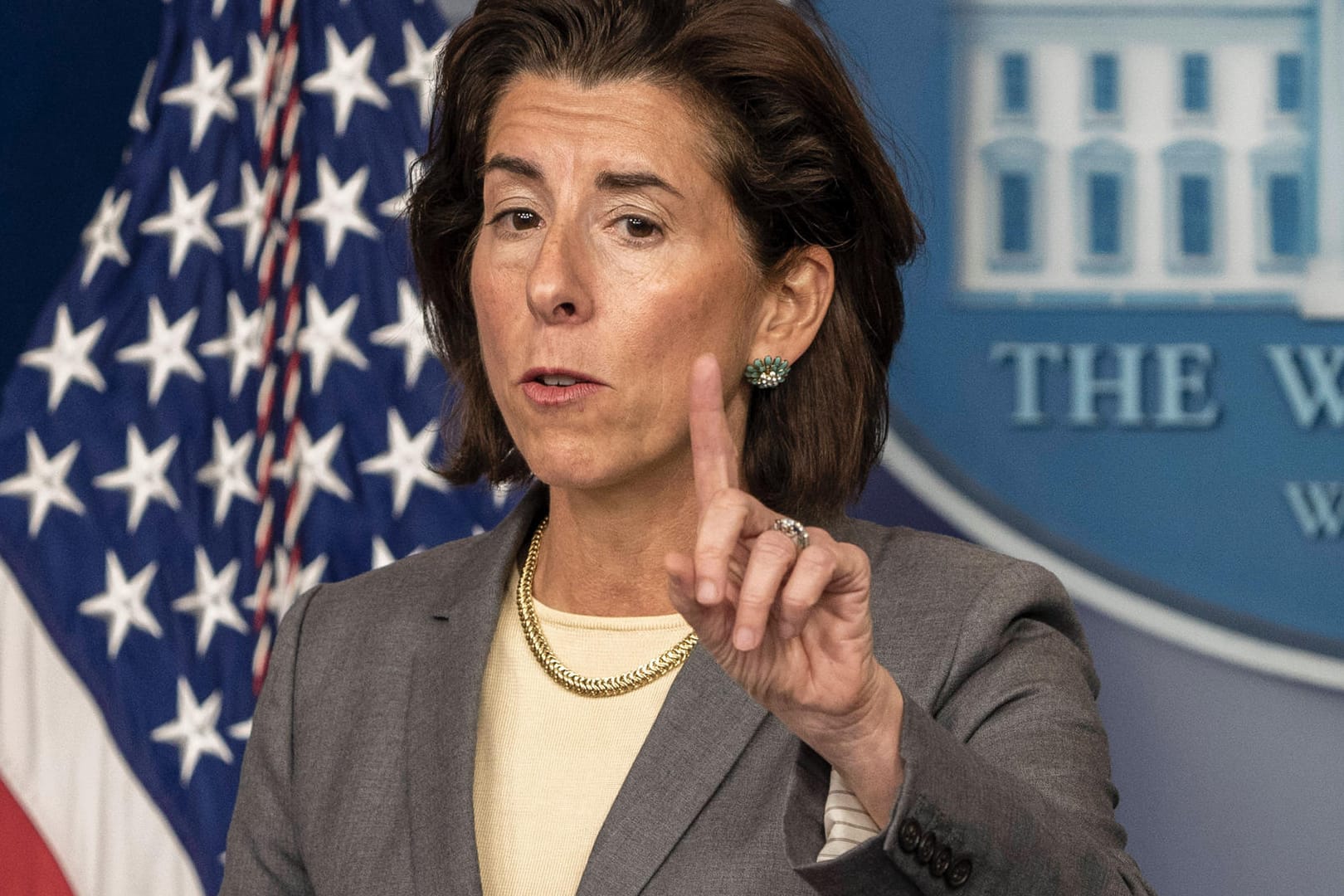 US-Handelsministerin Gina Raimondo: "China nutzt Technologien, um Angehörige ethnischer und religiöser Minderheiten zu unterdrücken".