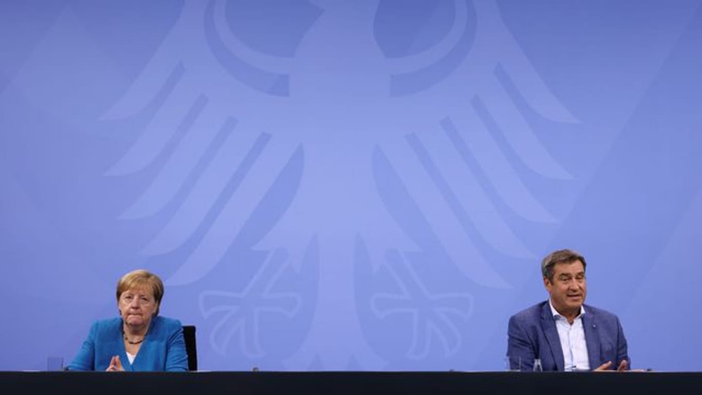 Merkel und Söder