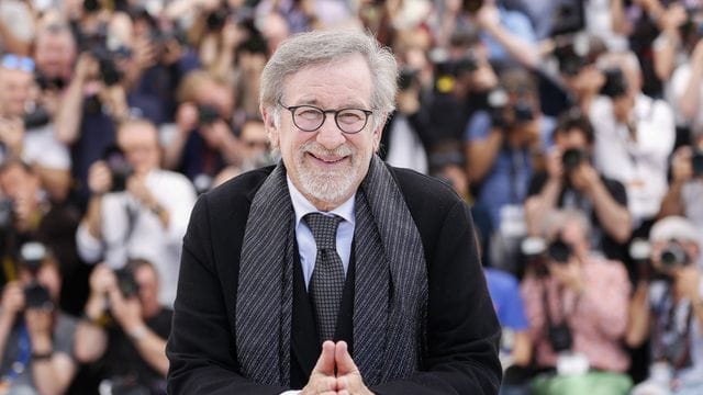 US-Regisseur Steven Spielberg bei den 69.