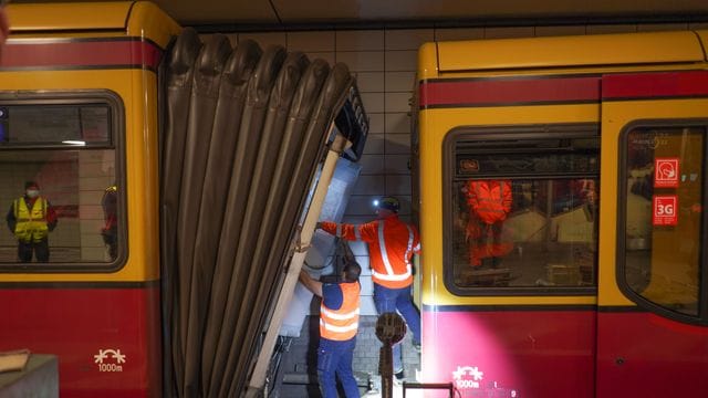 S-Bahn entgleist S-Bahn entgleist