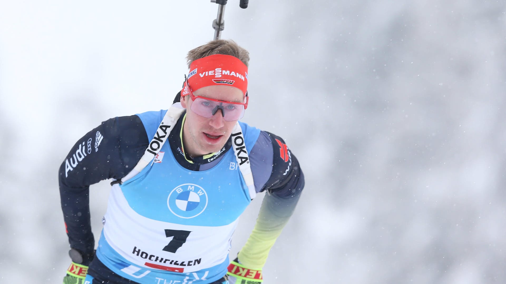 Konnte seinen Coup vom vergangenen Wochenende nicht wiederholen: DSV-Biathlet Johannes Kühn.