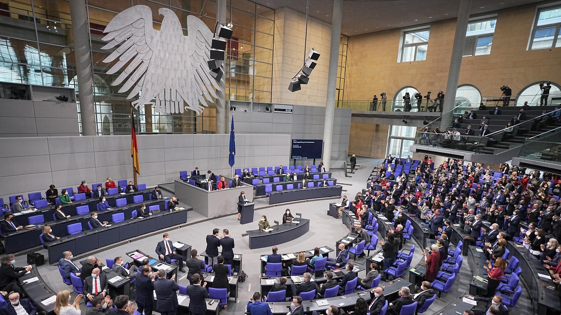 Immer mehr Abgeordnete im Bundestag haben Parteikarrieren durchlaufen.