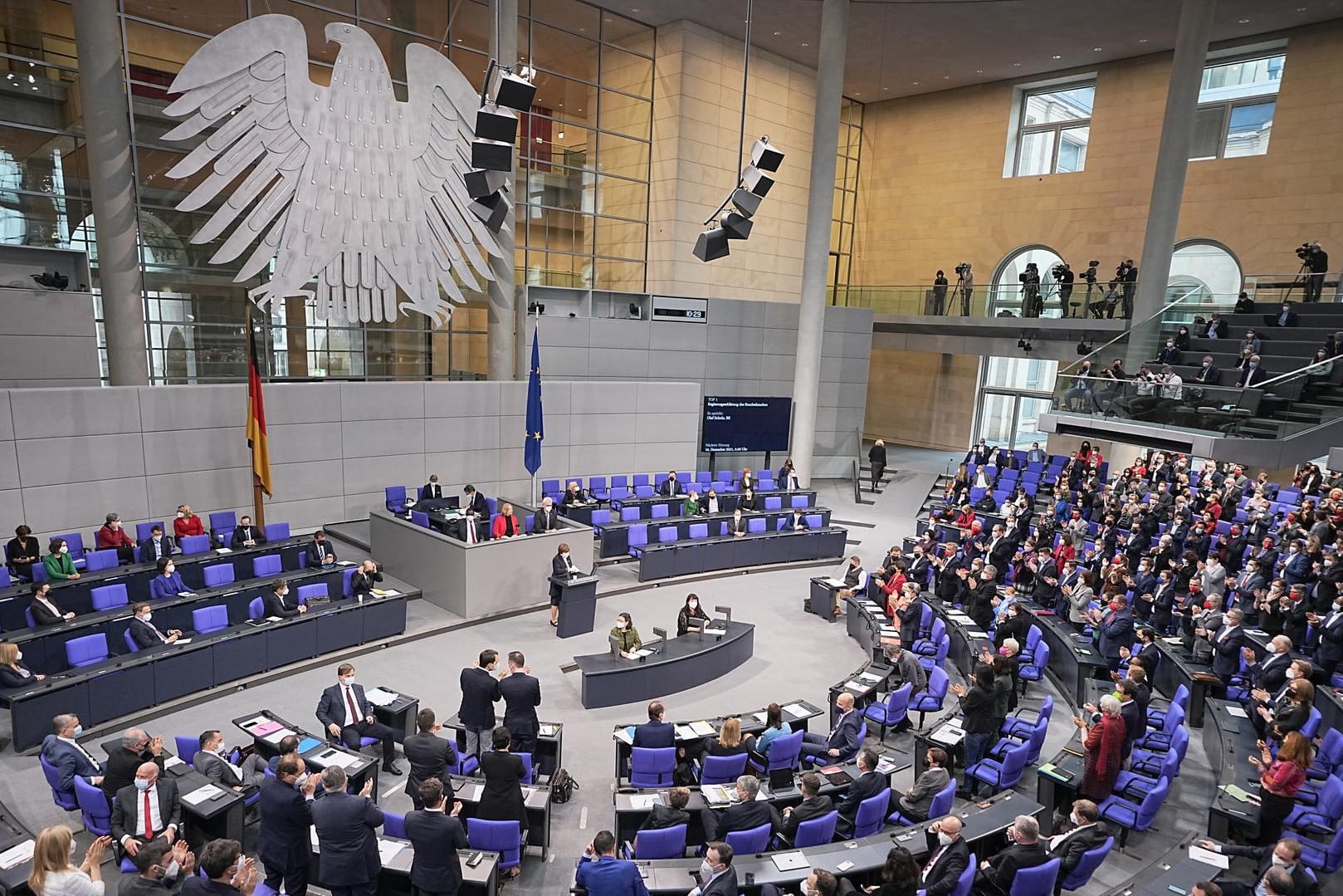 Immer mehr Abgeordnete im Bundestag haben Parteikarrieren durchlaufen.