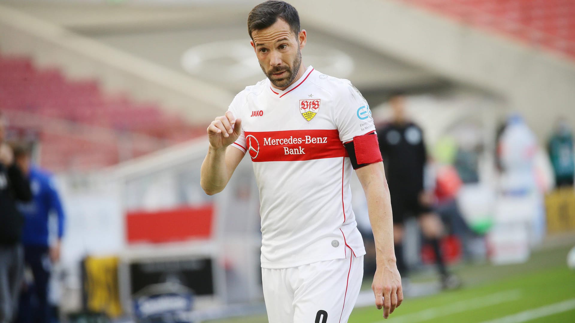 Lief für den VfB als Kapitän auf: Gonzalo Castro.