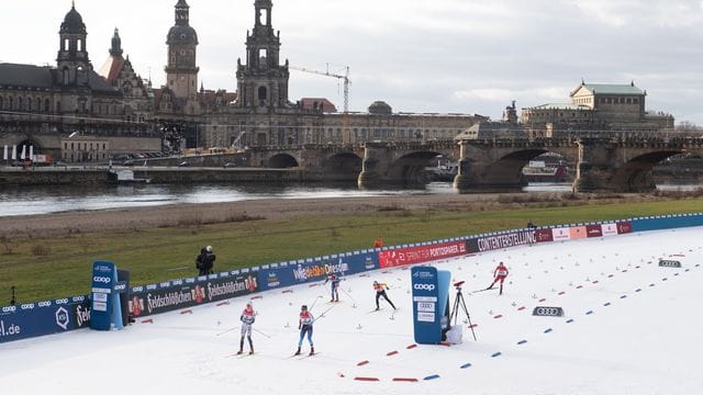 Auf die Langläufer wartet in Dresden eine besonders reizvolle Aufgabe.