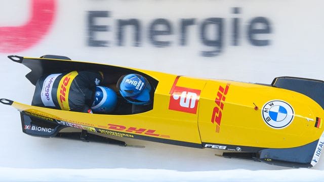 Francesco Friedrich und Thorsten Margis siegten im Zweierbob auch in Altenberg. Francesco Friedrich und Thorsten Margis siegten im Zweierbob auch in Altenberg.