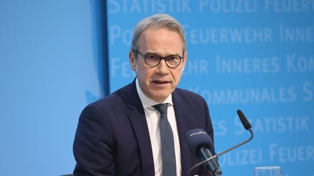 Thüringens Innenminister Georg Maier