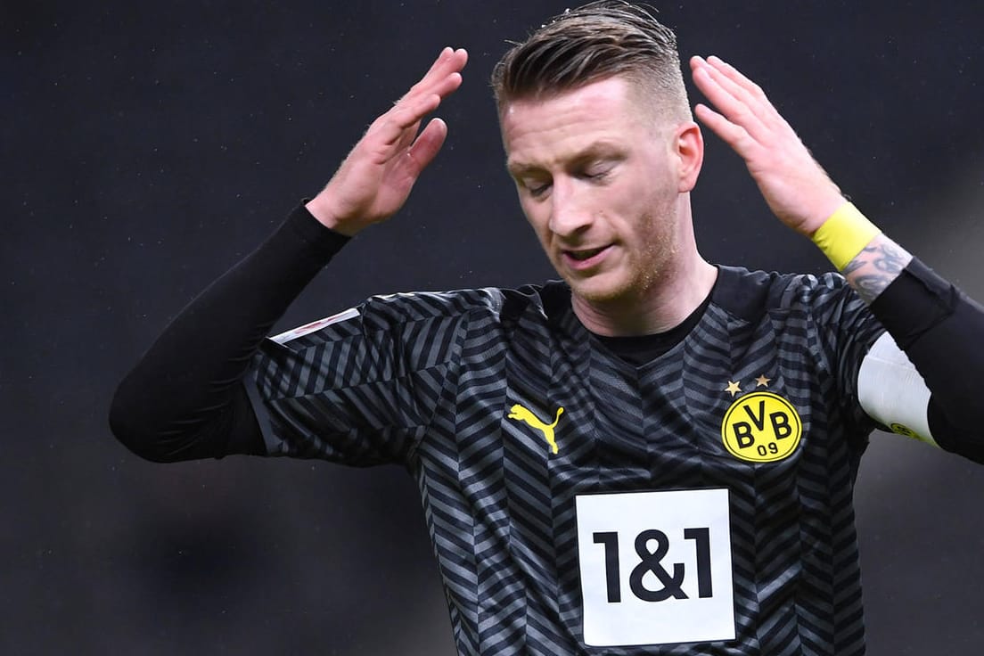 Marco Reus: Dem BVB-Kapitän war das Entsetzen über die Leistung seiner Mannschaft anzusehen.