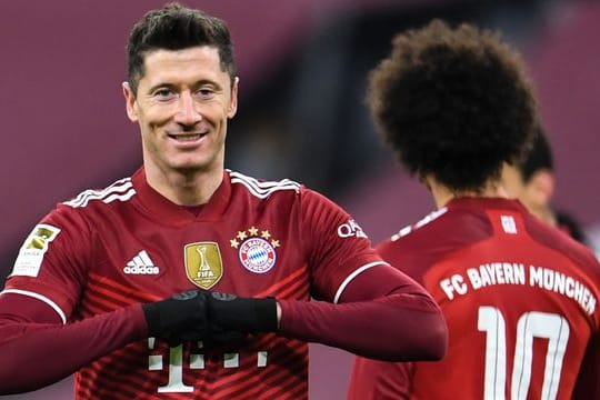 Er trifft und trifft und trifft: Bayern-Stürmer Robert Lewandowski.