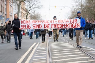 Proteste gegen die Corona-Maßnahmen – Nürnberg