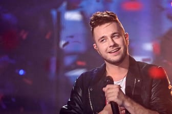 Dankbar und glücklich: Sebastian Krenz nach seinem Sieg im Finale von "The Voice of Germany"